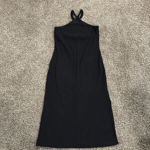 Old navy criss cross neck midi dress